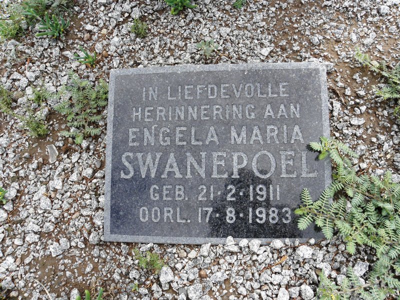 SWANEPOEL Engela 1911-1983