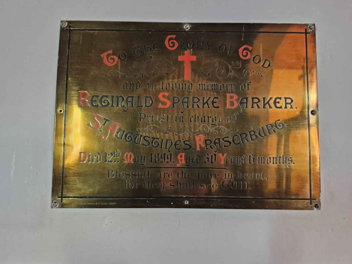 BARKER Reginald Sparke -1899