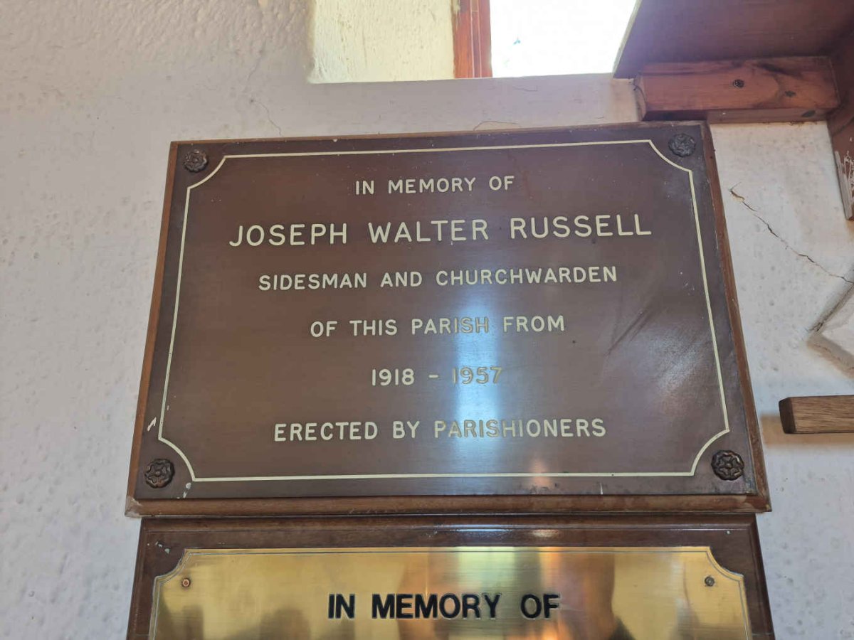 RUSSELL Joseph Walter 1918-1957
