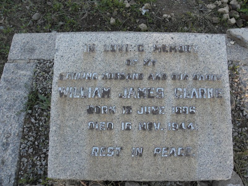 CLARKE William James 1896-1944