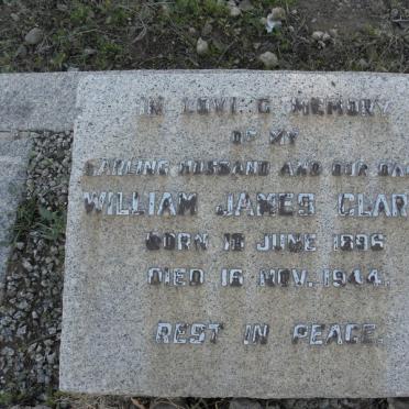 CLARKE William James 1896-1944