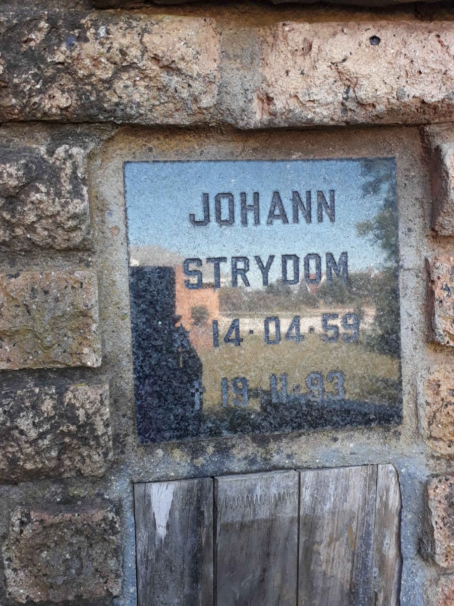 STRYDOM Johann 1959-1993