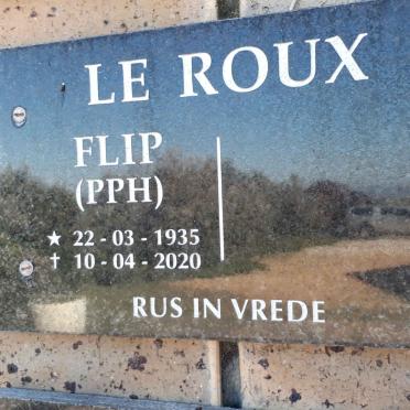 ROUX P.P.H., le 1935-2020