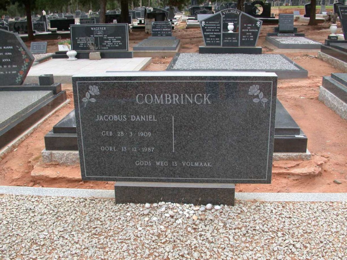 COMBRINCK Jacobus Daniël 1909-1987