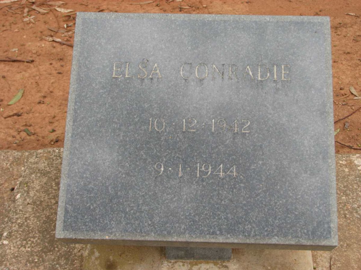 CONRADIE Elsa 1942-1944