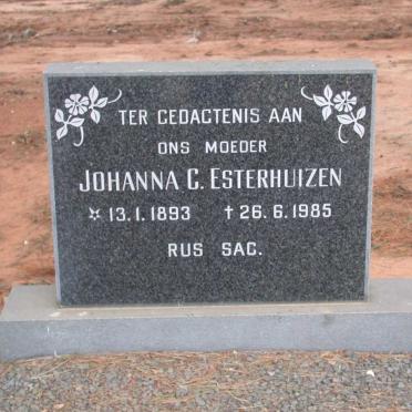 ESTERHUIZEN Johanna C. 1893-1985