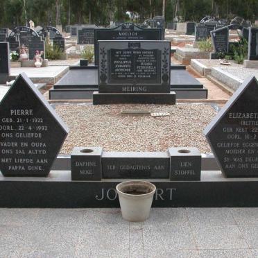 JOUBERT Pierre 1922-1992 &amp; Elizabeth J.C. 1913-1979