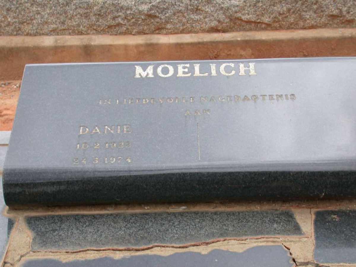 MOELICH Danie 1922-1974