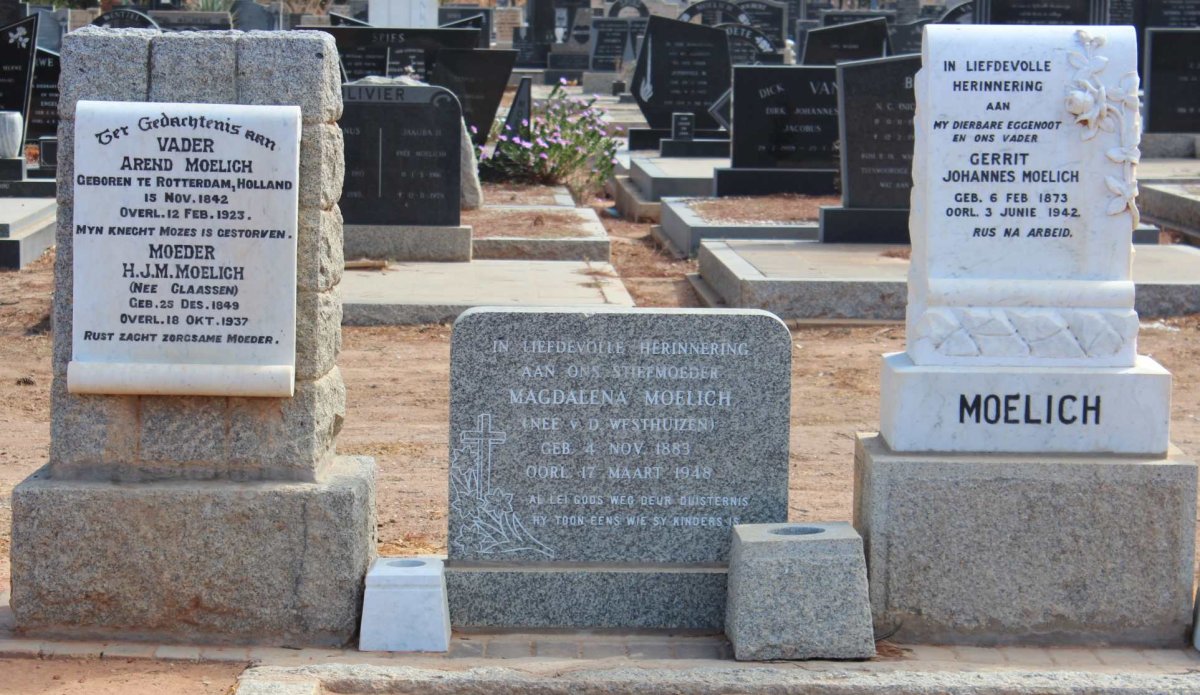 MOELICH :: CLAASSEN :: VAN DER WESTHUIZEN