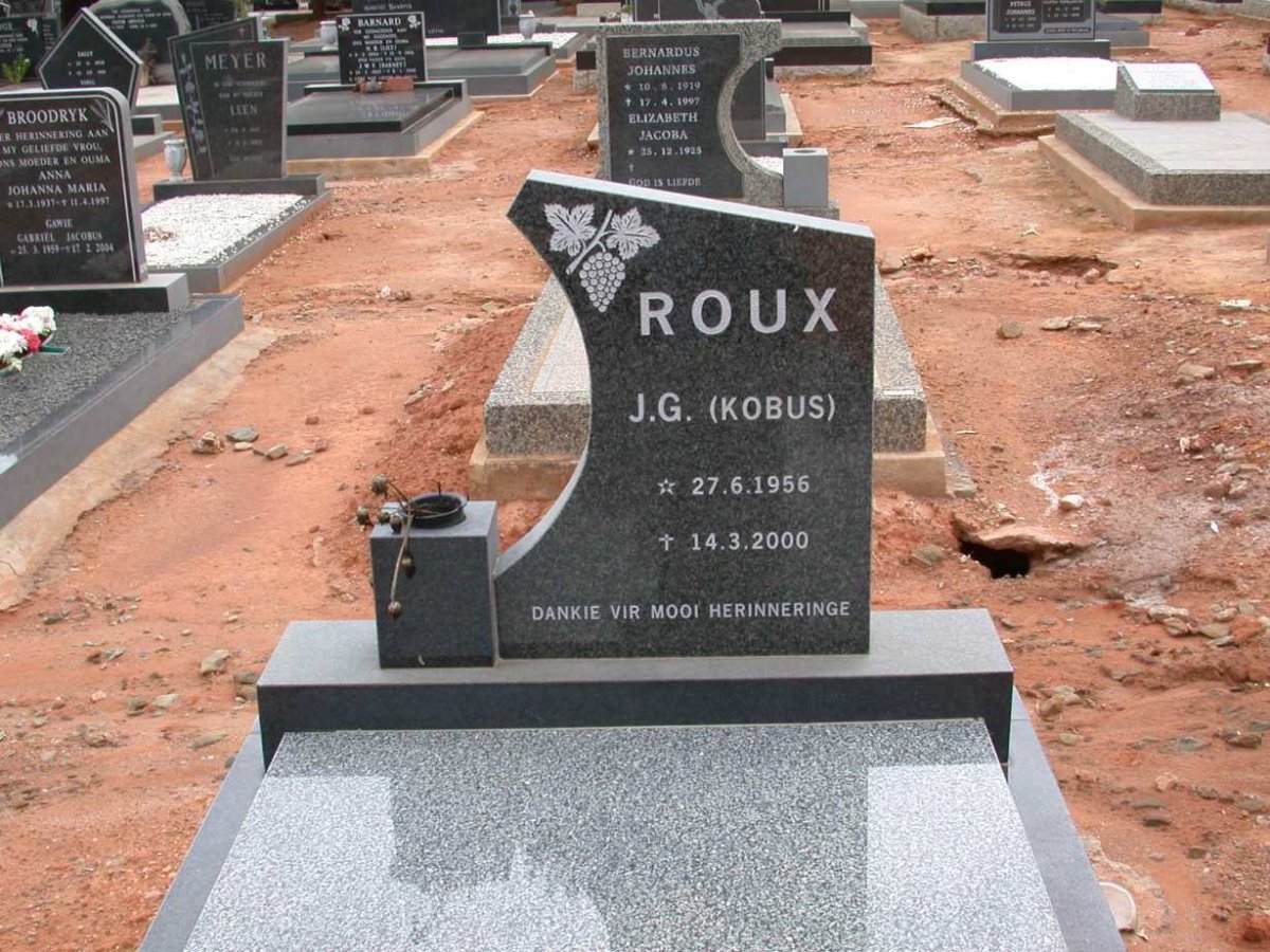 ROUX J.G. 1956-2000
