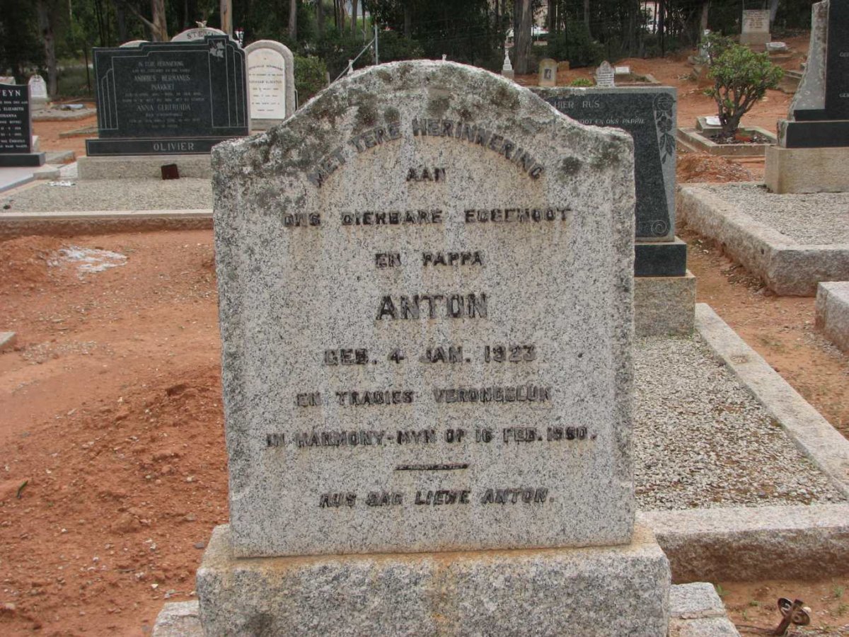 RITTER Anton 1923-1960