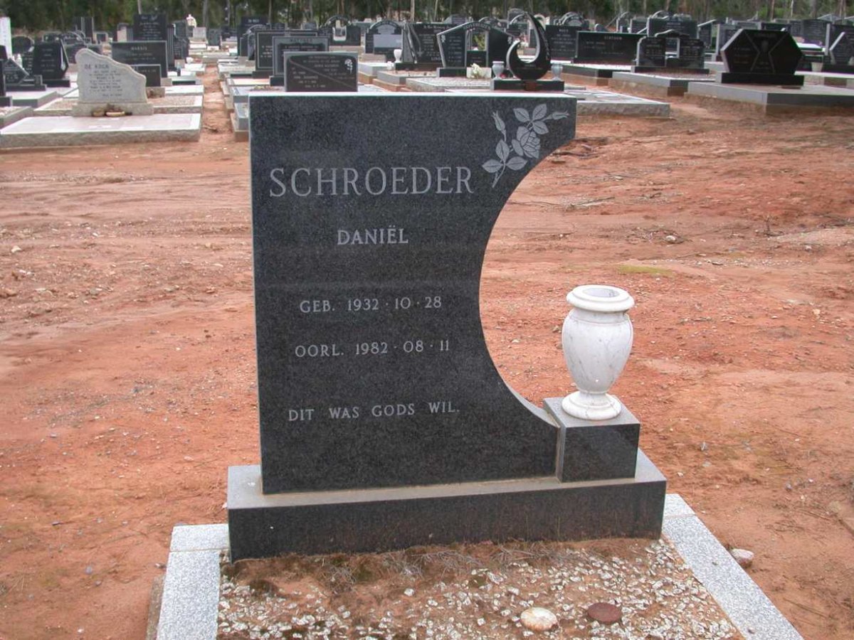SCHROEDER Daniël 1932-1982