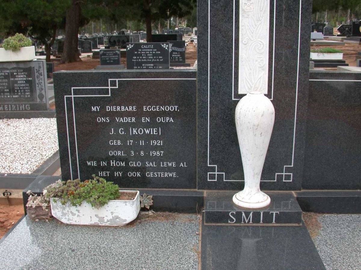 SMIT J.G. 1921-1987