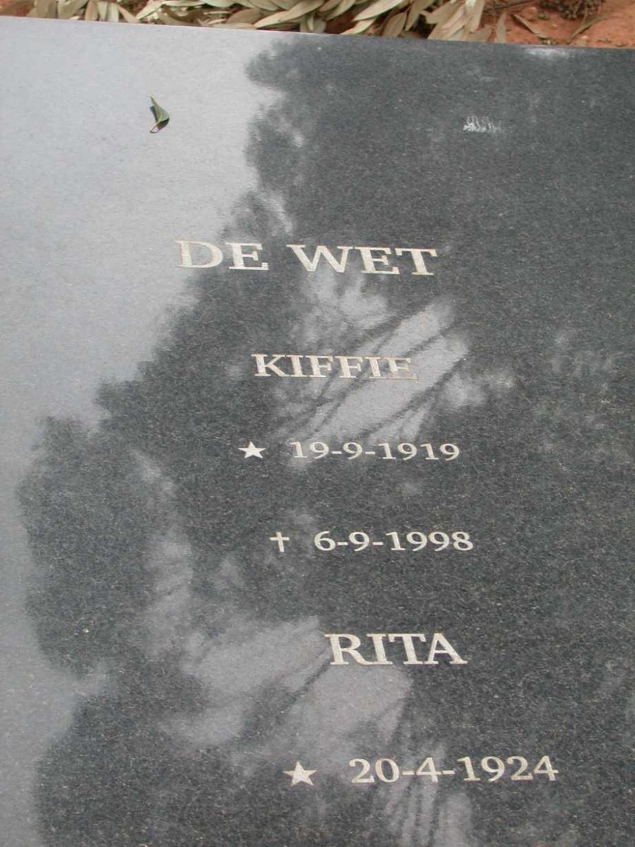 WET Kiffie, de 1919-1998