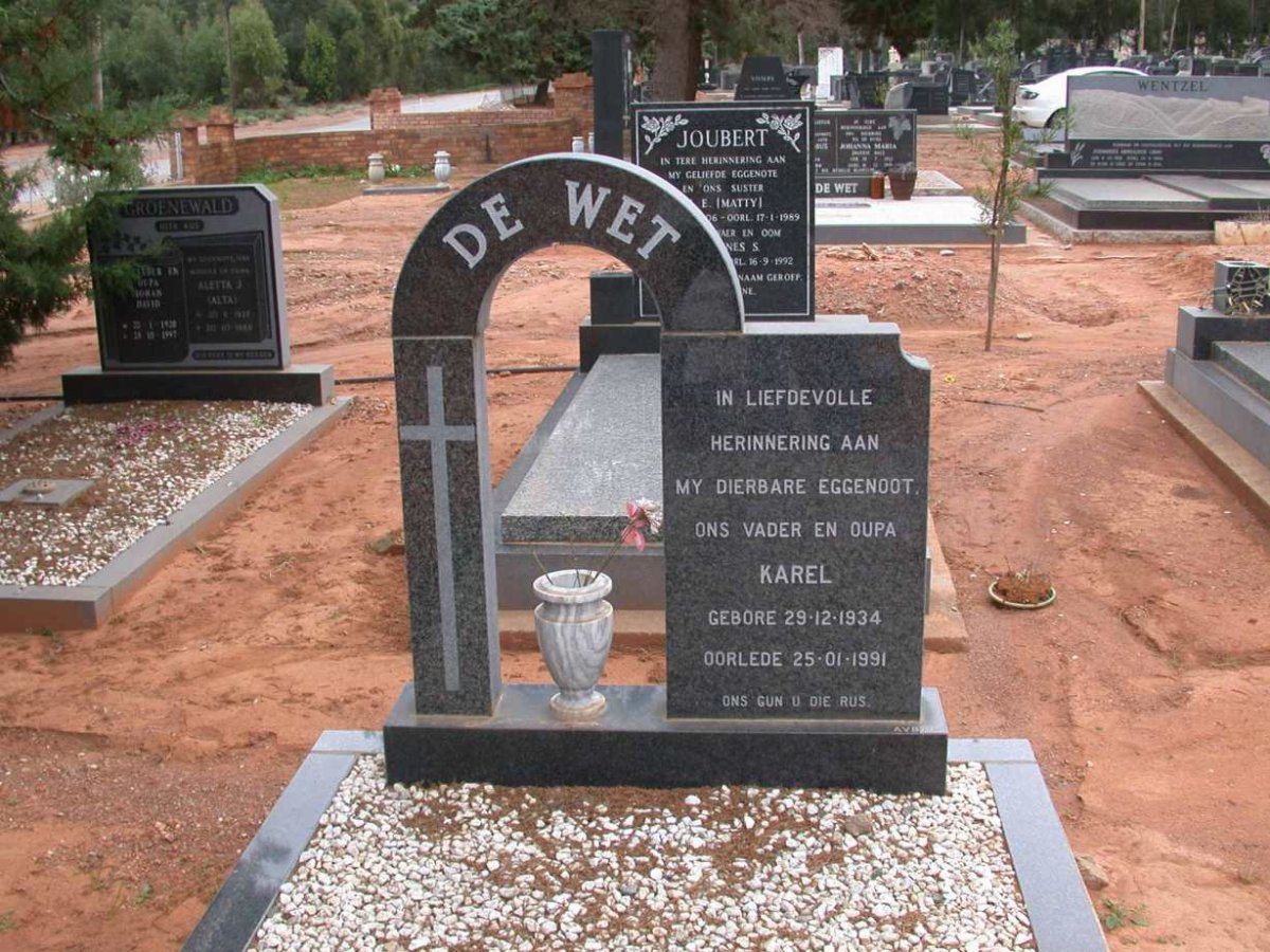 WET Karel, de 1934-1991