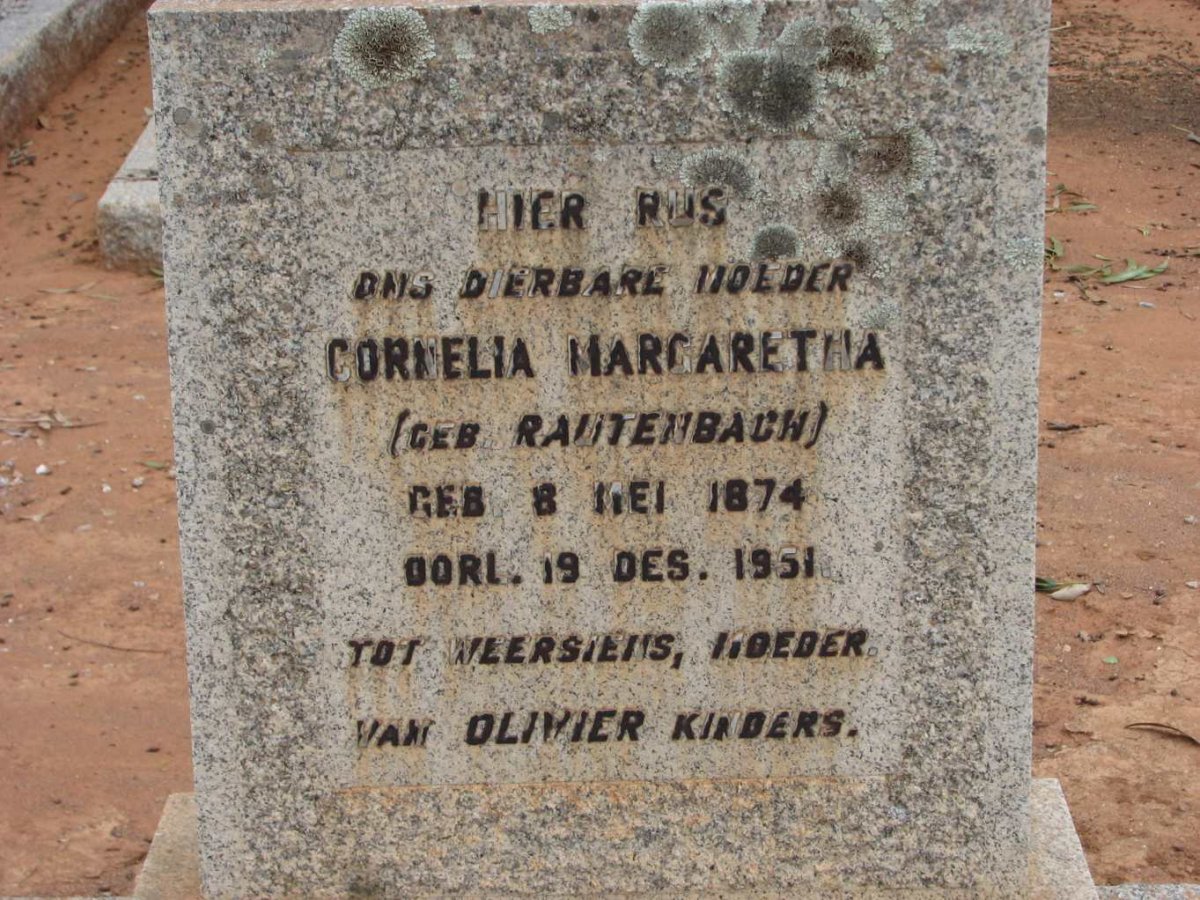?? Cornelia Margaretha nee RAUTENBACH 1874-1951