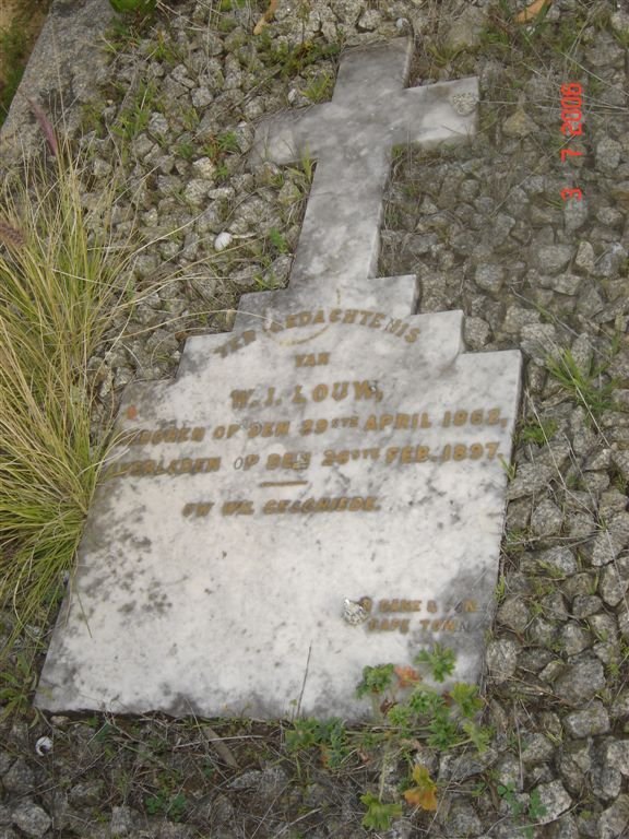 LOUW W.J. 1862-1897