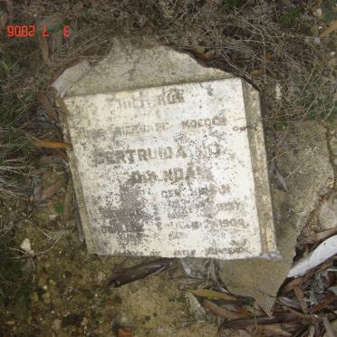 ODENDAL Gertruida 18?7-190?