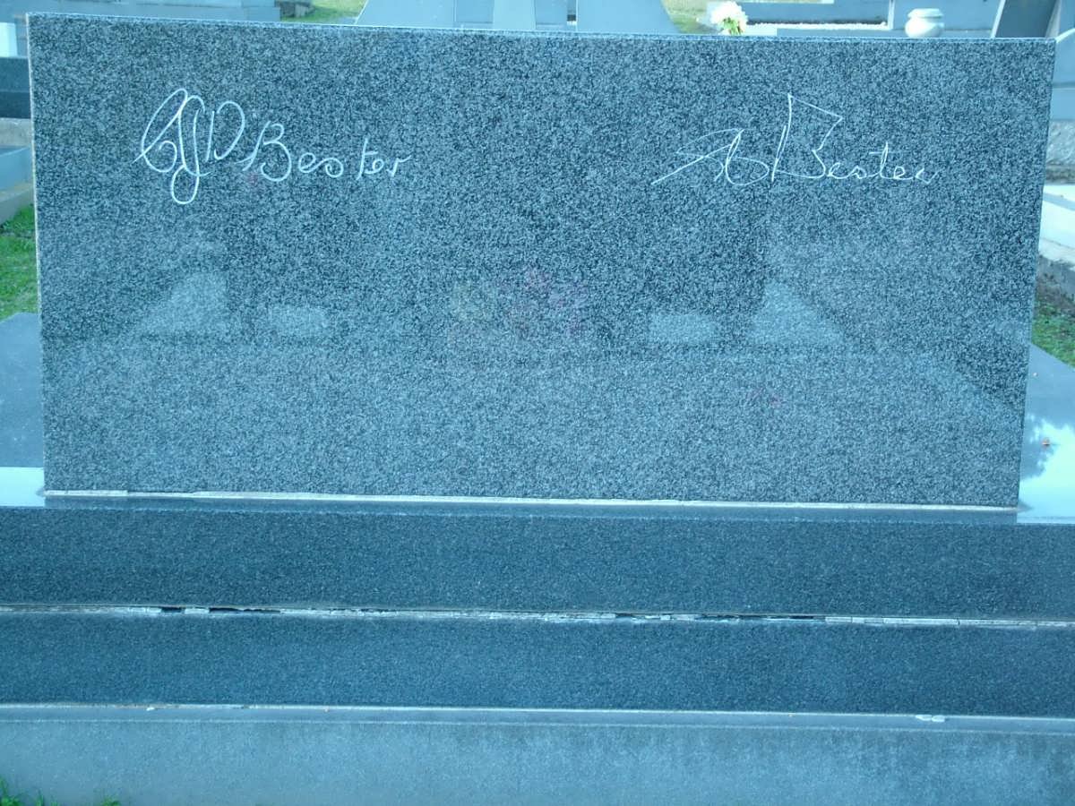 BESTER Gideon Christiaan 1916-1986 &amp; Cornelia Johanna Dorothea SWART 1917-1991