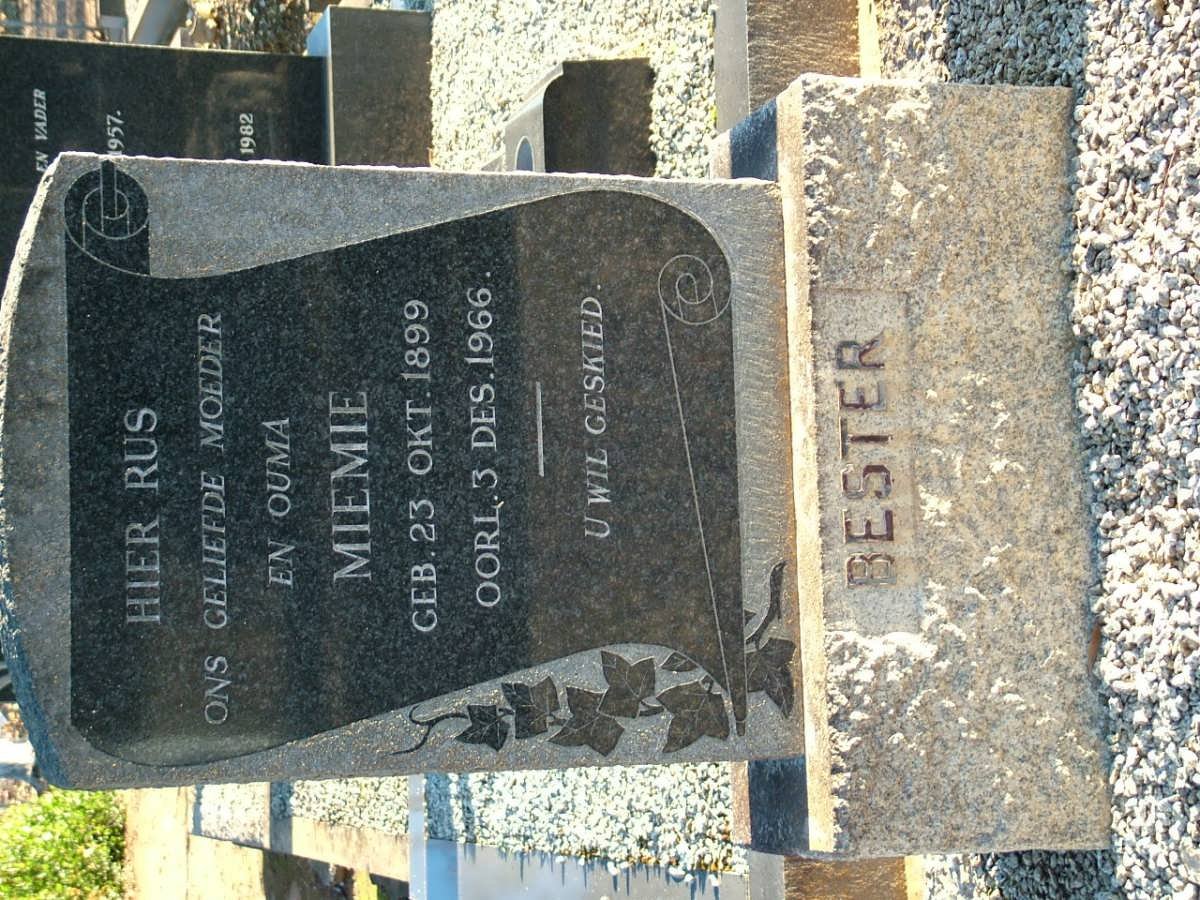 BESTER Miemie 1899-1966