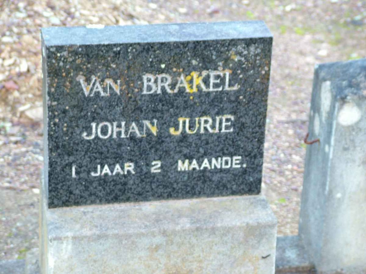 BRAKEL Johan Jurie, van