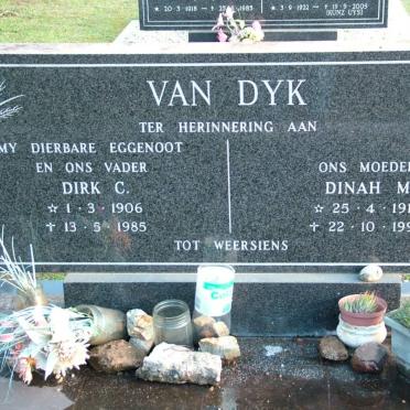 DYK Dirk C., van 1906-1985 &amp; Dinah M. 1912-1993