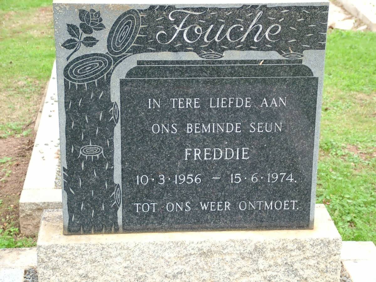 FOUCHE Freddie 1956-1974