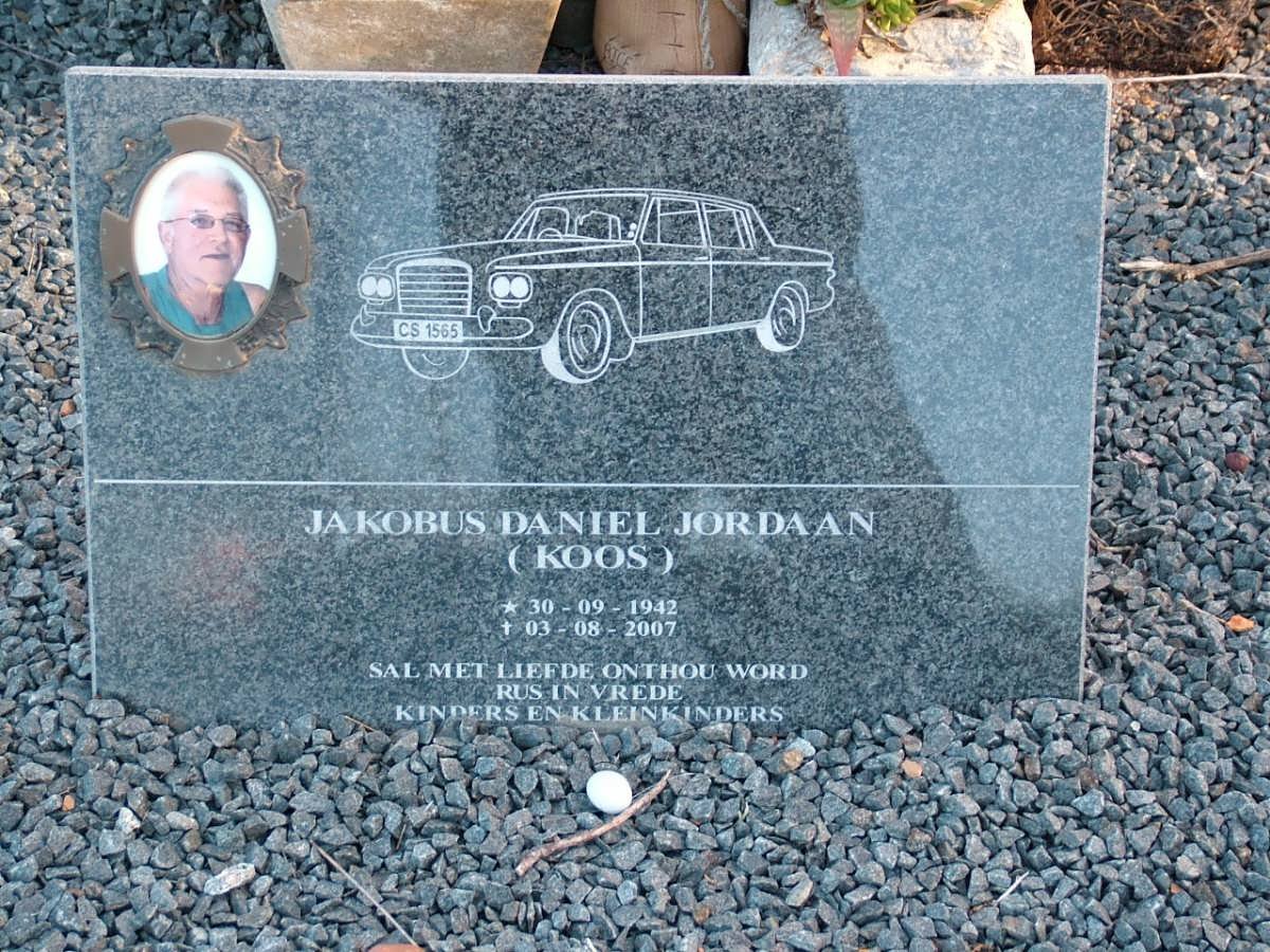 JORDAAN Jakobus Daniel 1942-2007