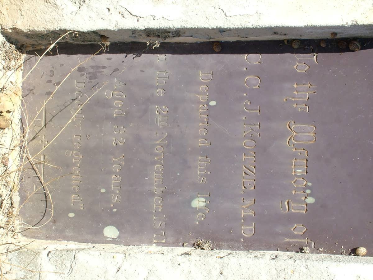 KOTZE C.C.J. -1871