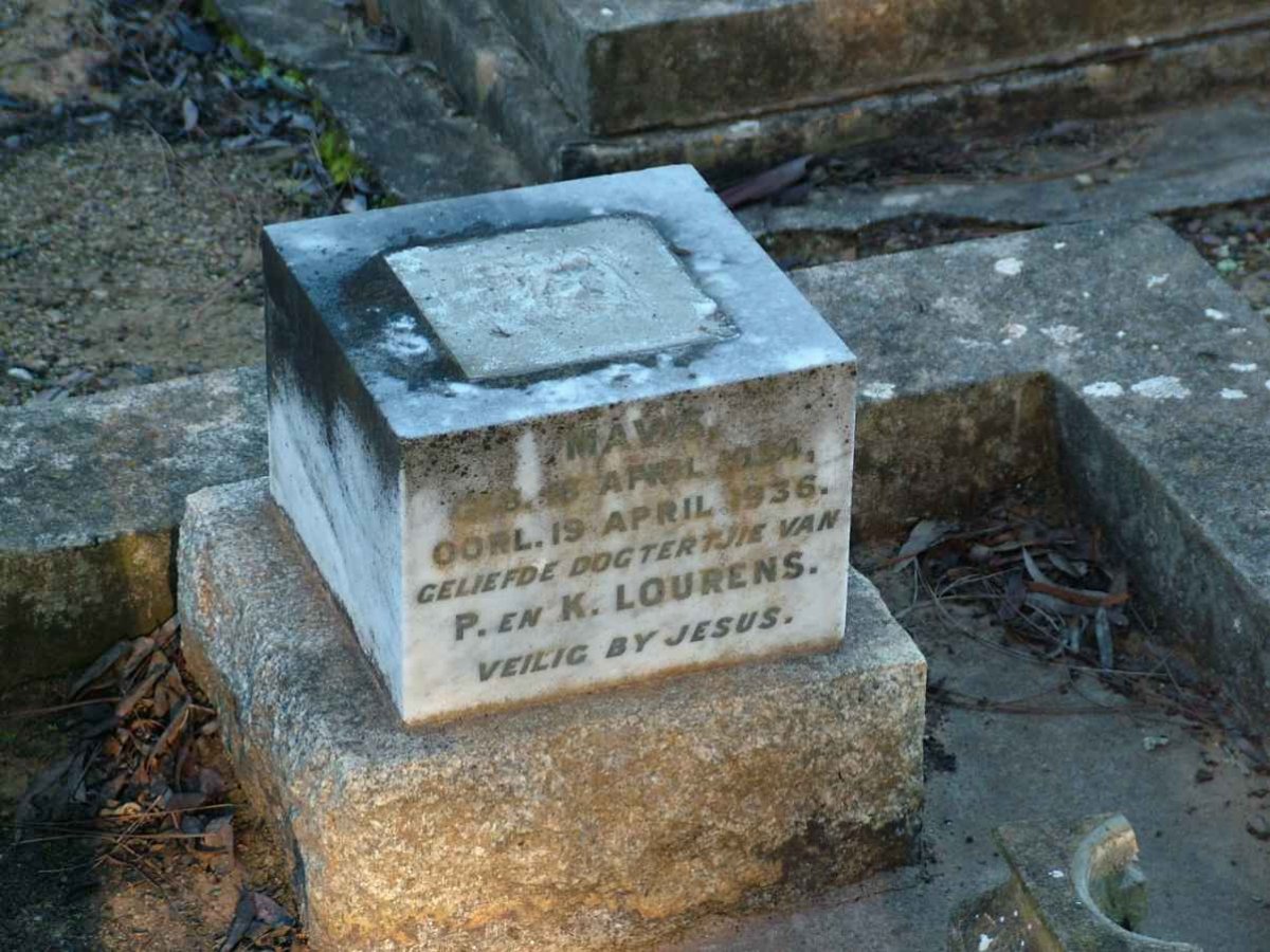 LOURENS Mavis 1934-1936