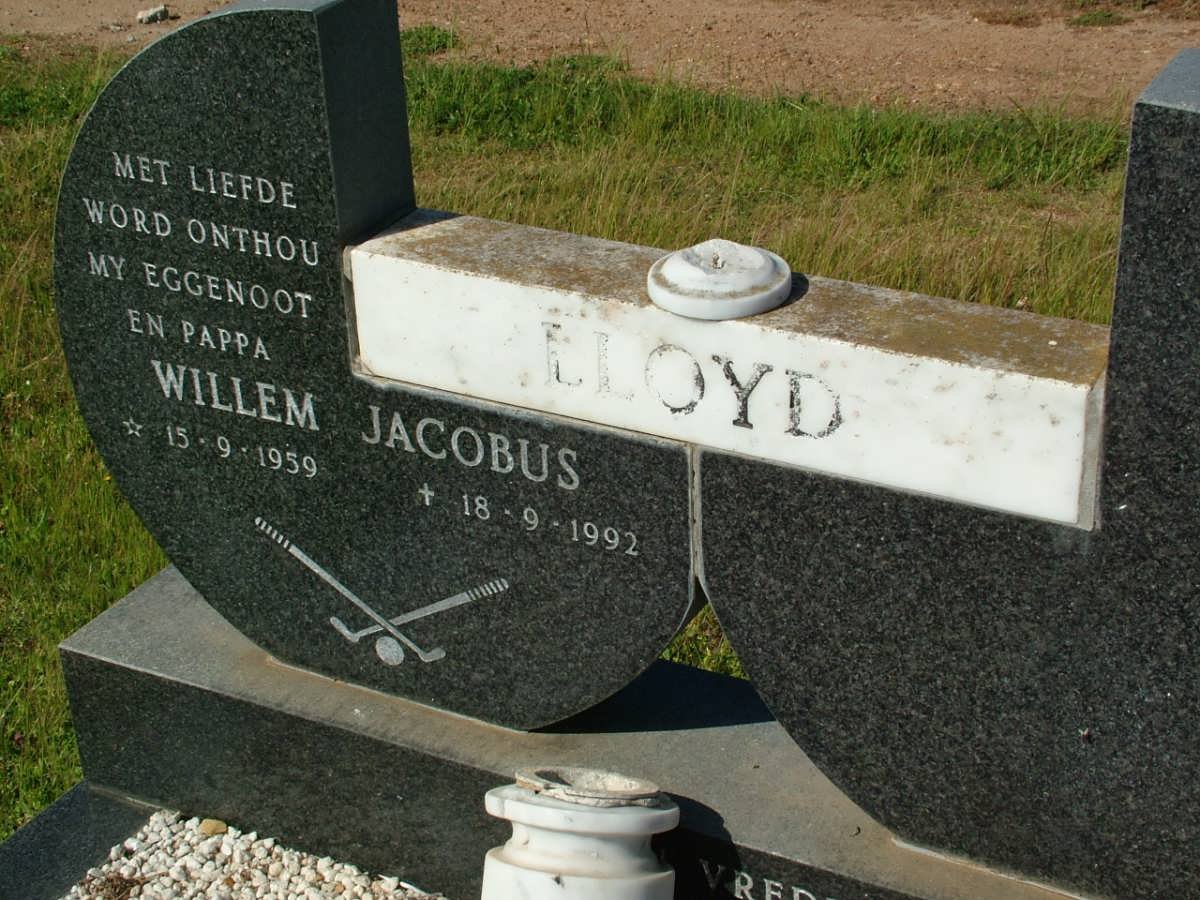 LLOYD Willem Jacobus 1959-1992