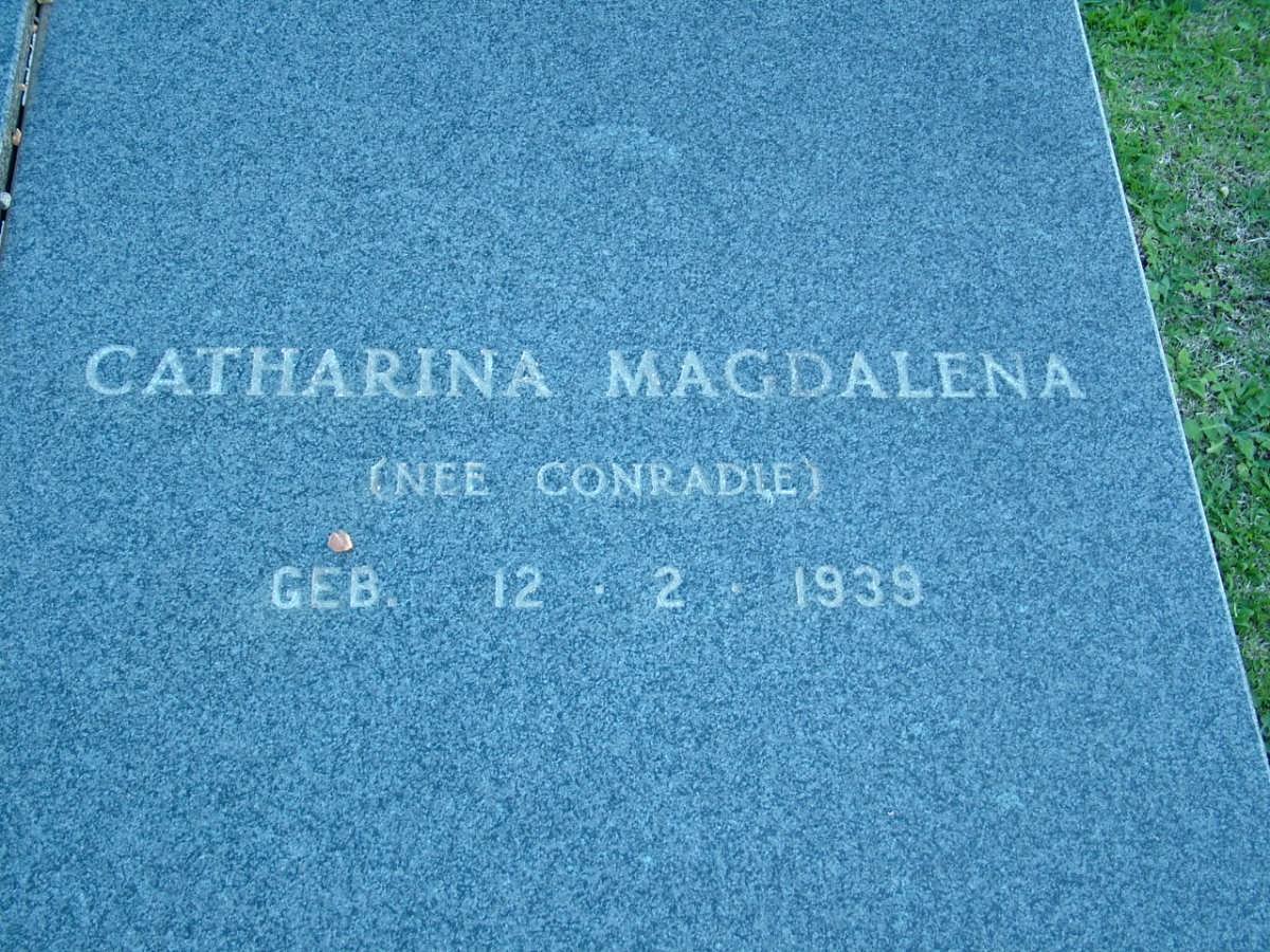 LOURENS Matthys Johannes 1930-1986 &amp; Catharina Magdalena CONRADIE 1939- _3