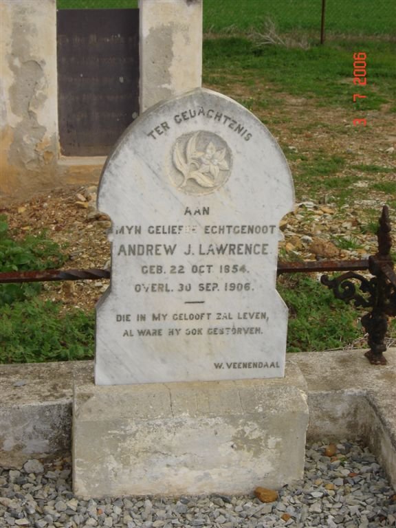 LAWRENCE Andrew J. 1854-1906