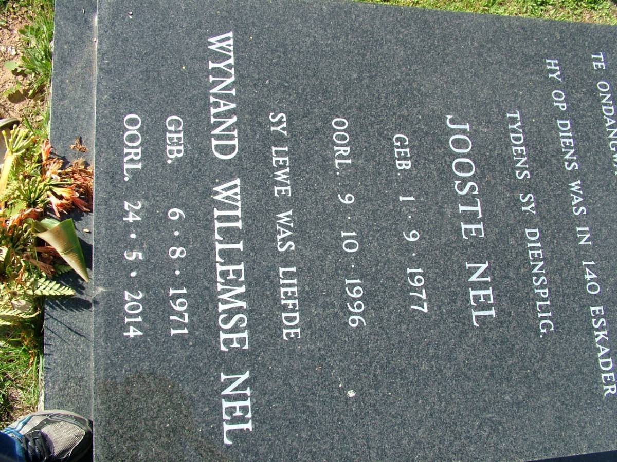 NEL Wynand Willemse 1971-2014 :: NEL Jooste 1977-1996