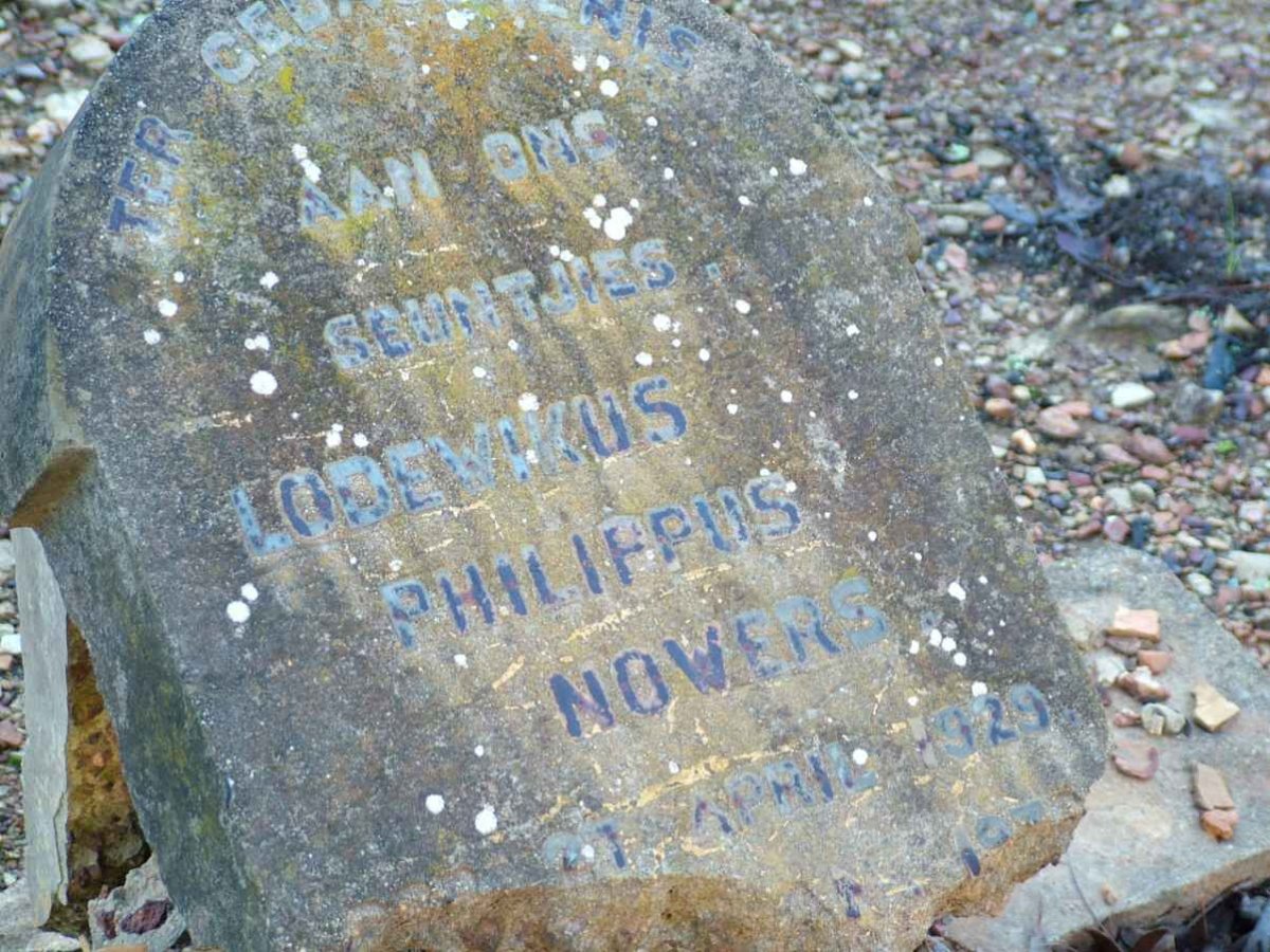 NOWERS Lodewikus Philippus 1929-19??