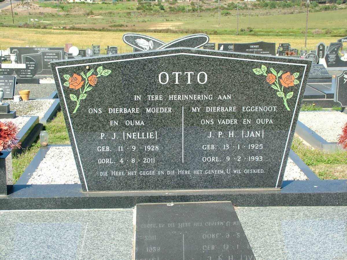 OTTO J.P.H. 1925-1993 &amp; P.J. 1928-2011