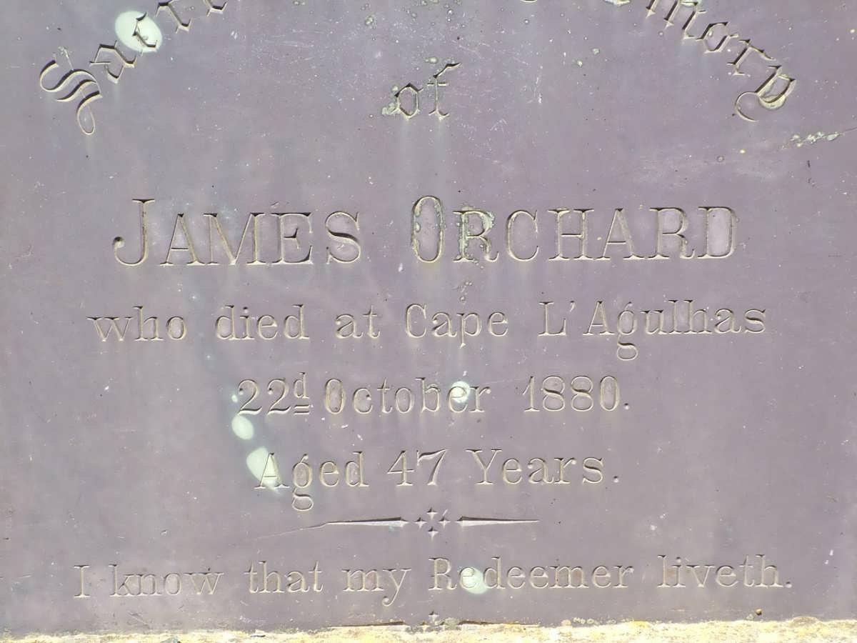 ORCHARD James -1880