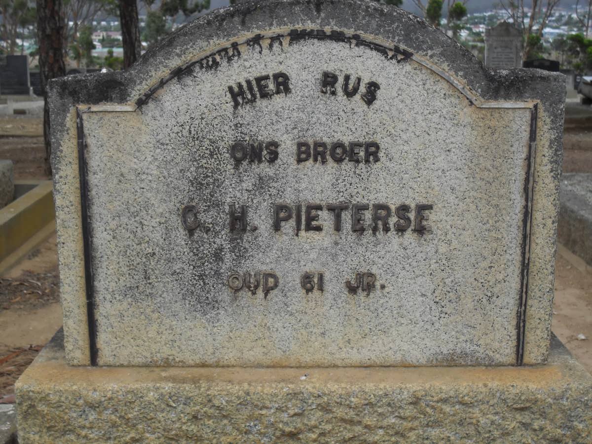 PIETERSE C.H.
