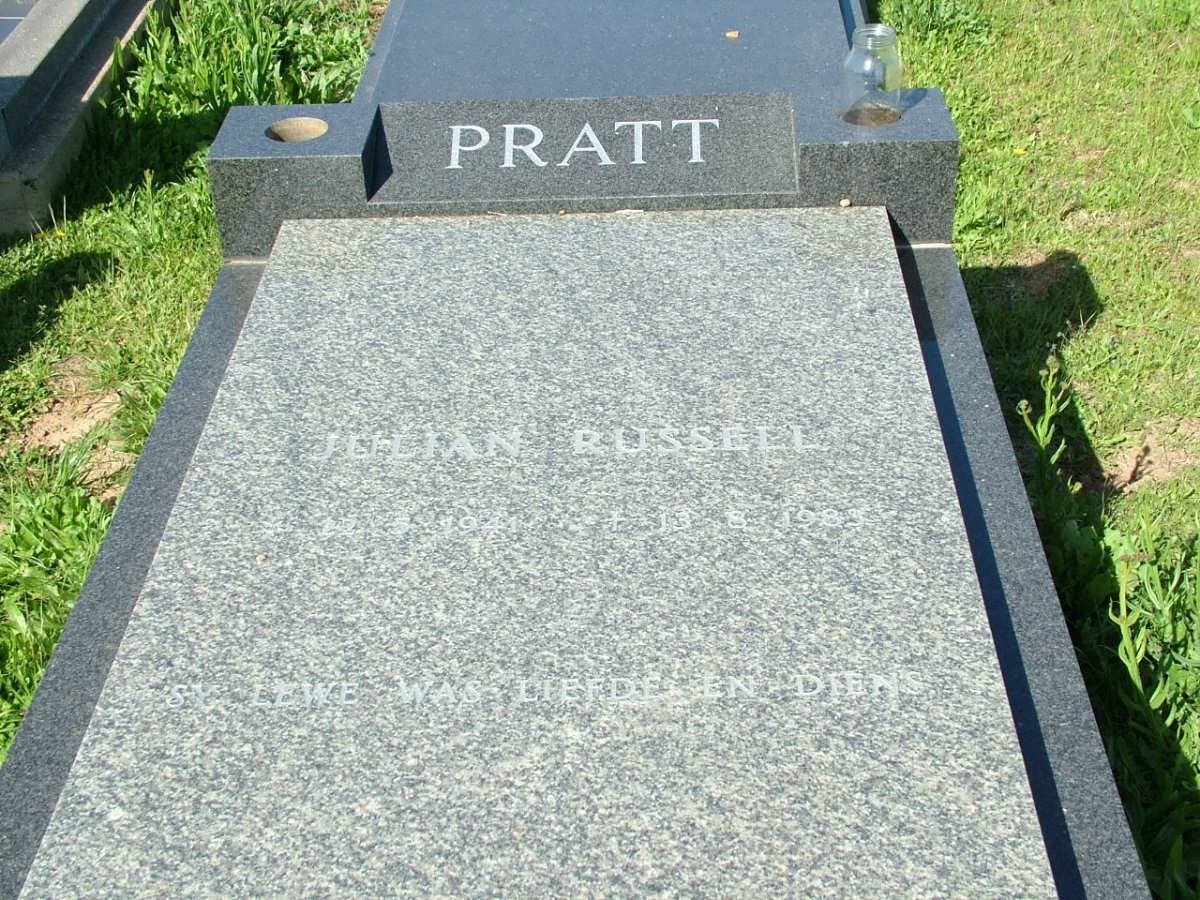 PRATT Julian Russell 1941-1983
