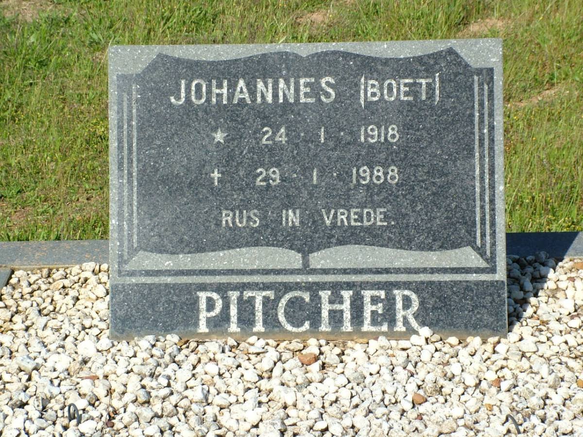 PITCHER Johannes 1918-1988
