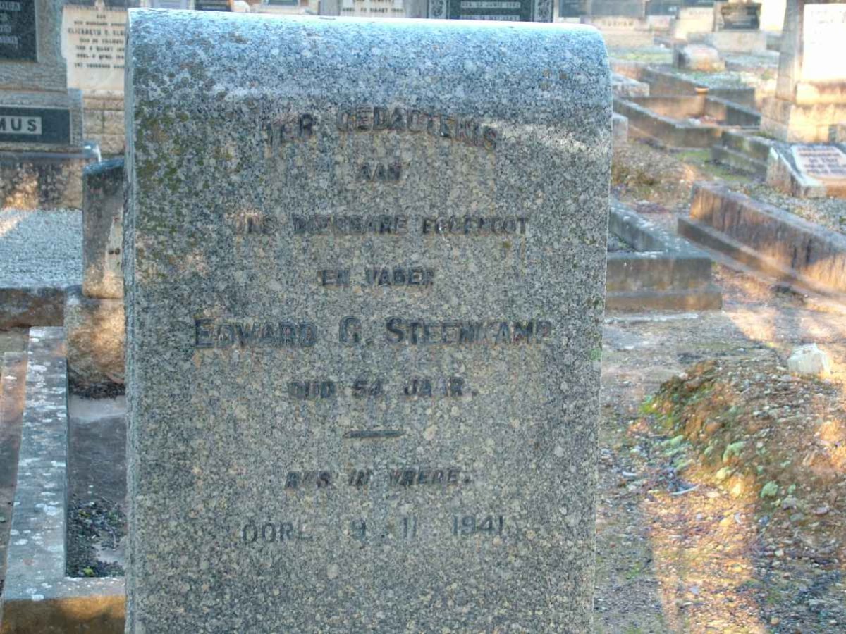 STEENKAMP Edward G. -1941