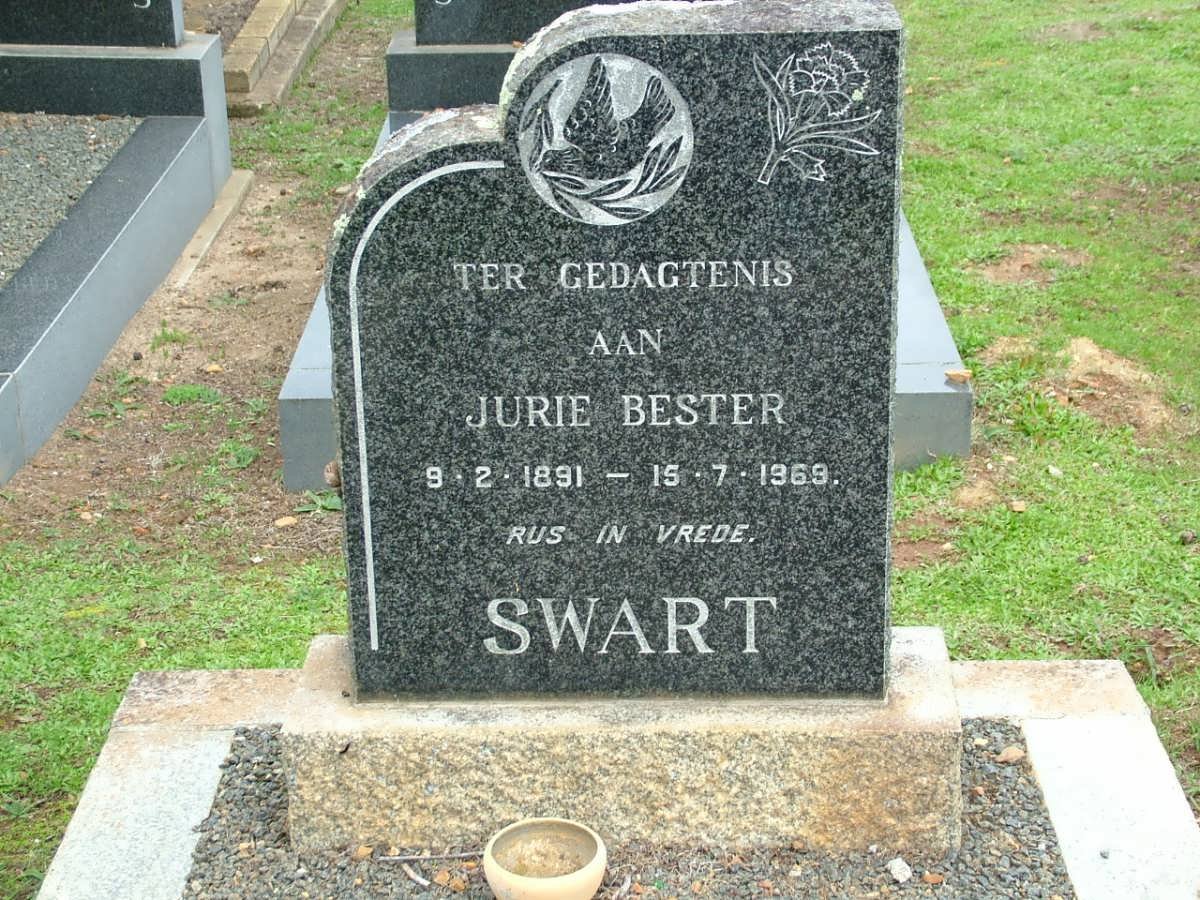 SWART Jurie Bester 1891-1969