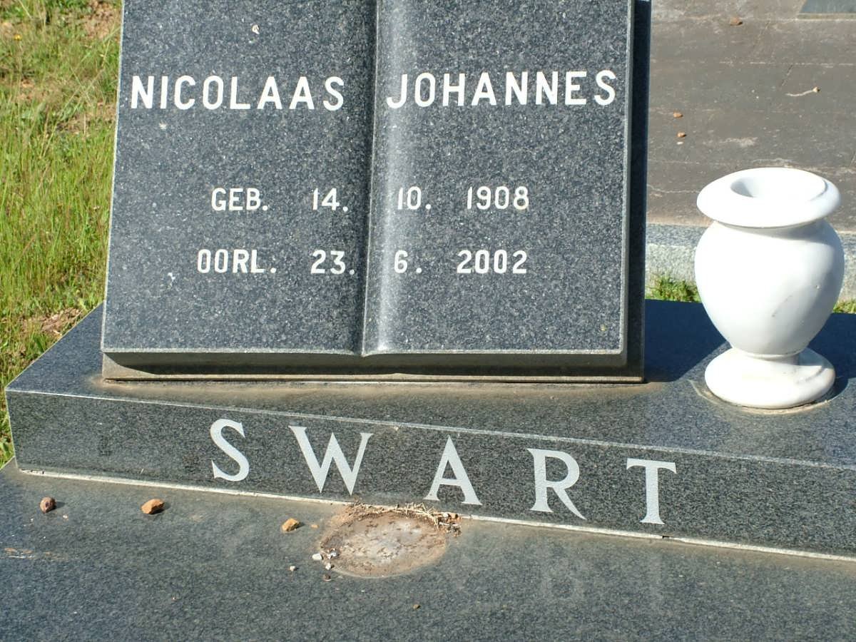 SWART Nicolaas Johannes 1908-2002