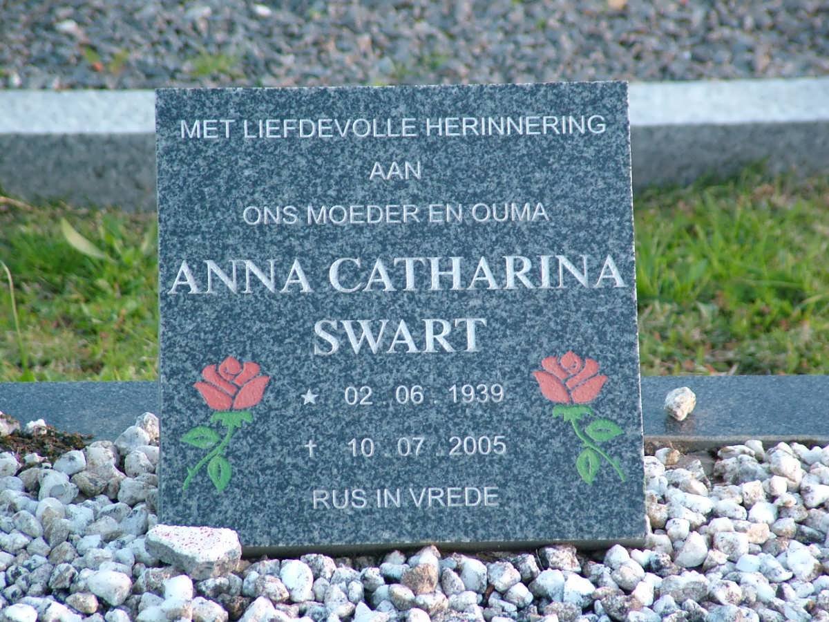SWART Anna Catharina 1939-2005