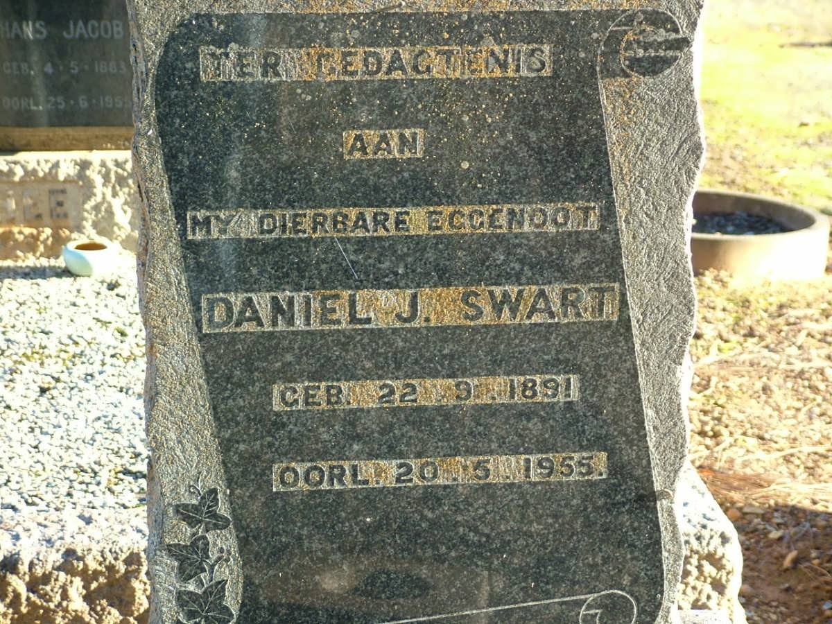 SWART Daniel J. 1891-1955