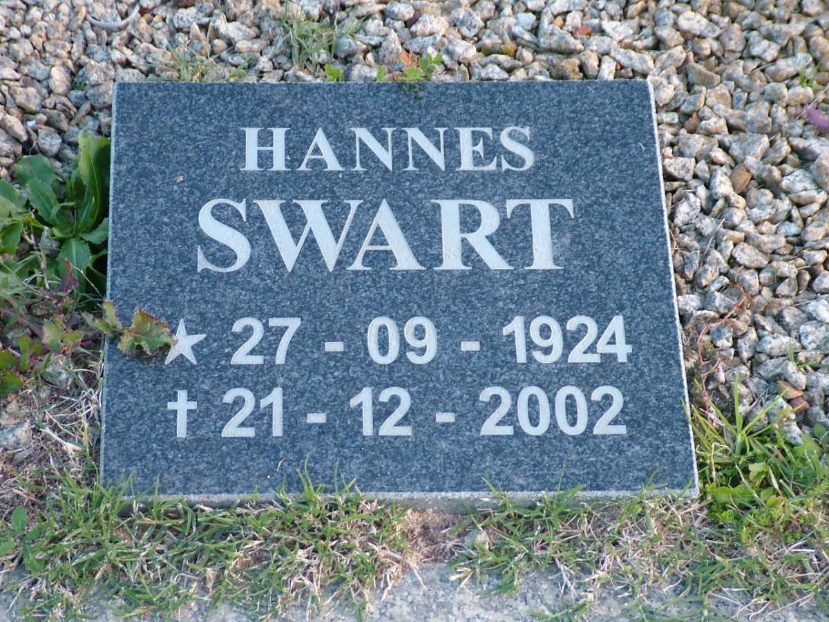 SWART Hannes 1924-2002