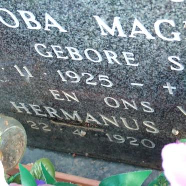 SWART Hermanus Jacobus 1920-1976 &amp; Jacoba Magdalena SMIT 1925-1975 _2