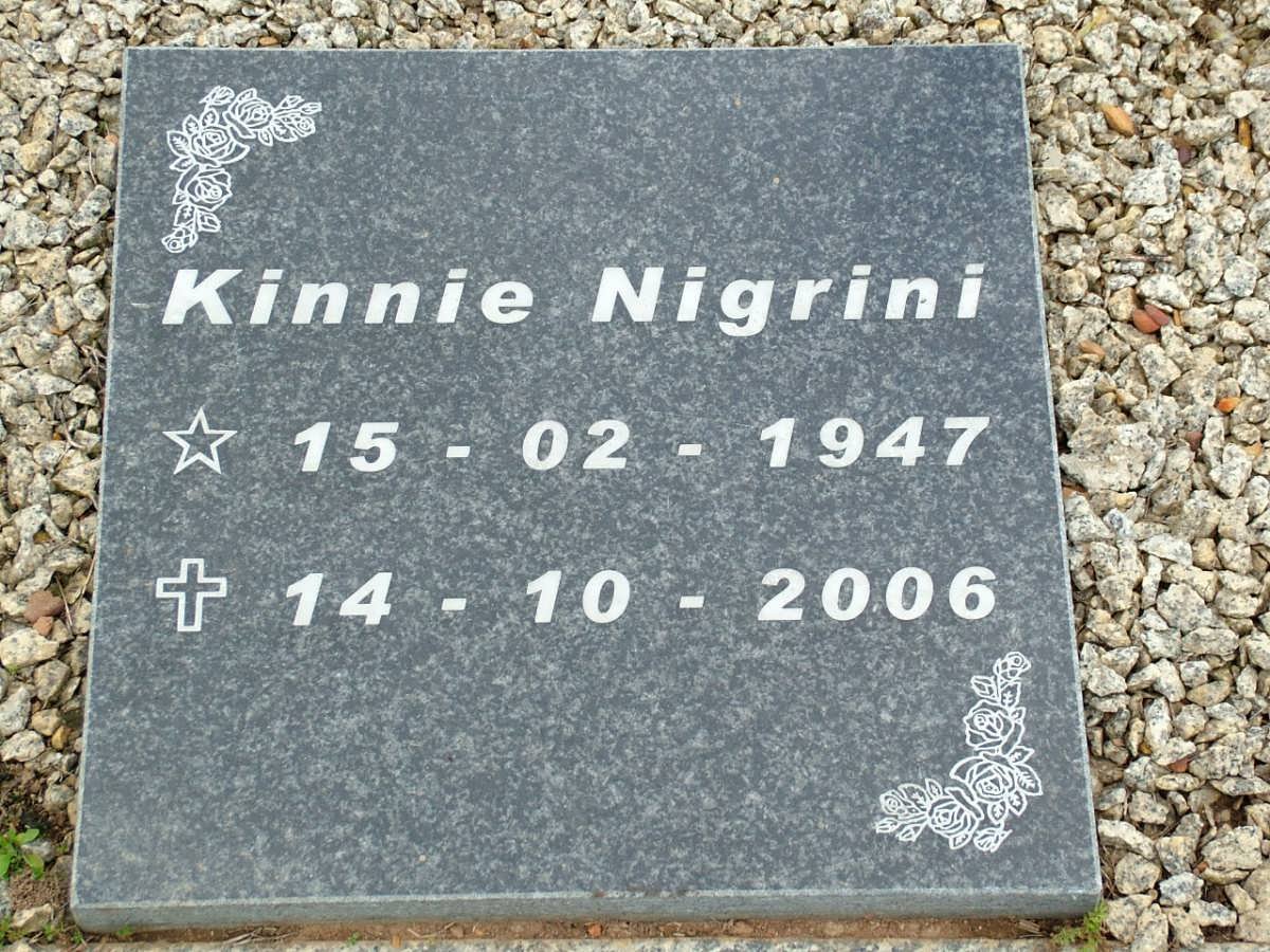 NIGRINI Kinnie 1947-2006