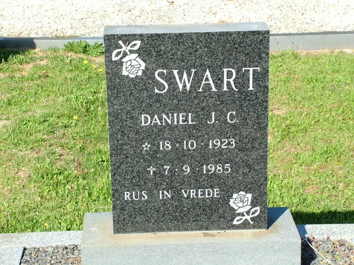 SWART Daniel J.C. 1923-1985