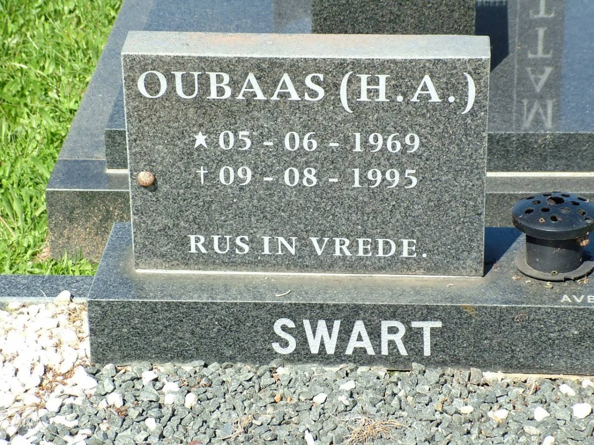 SWART H.A. 1969-1995